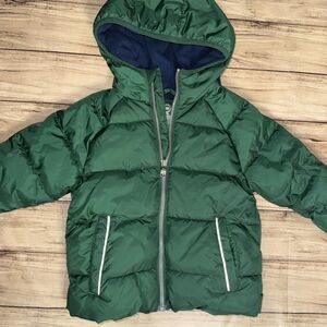 Wonder Nation Hunter Green Bubble Jacket Toddler Boys 2T